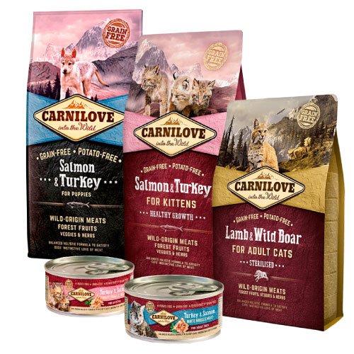 Productos Carnilove para gatos