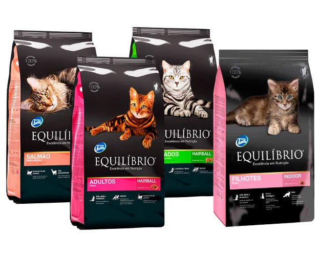 Líneas de comida Equilibrio para gatos disponibles en Perú