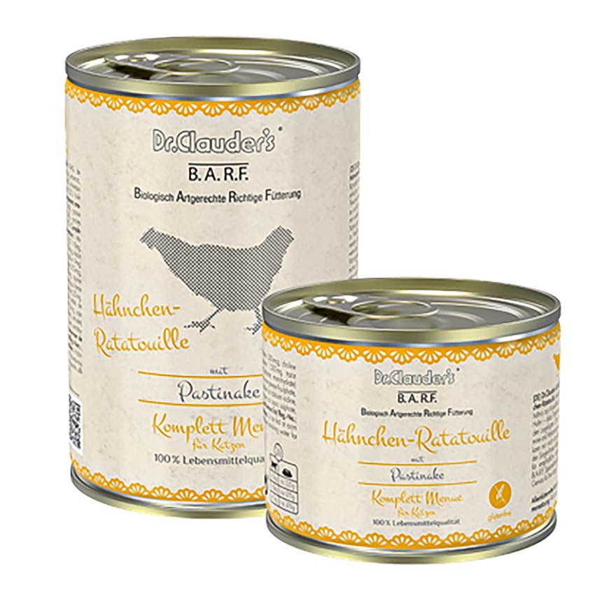 Dr. Clauder's BARF Komplett Cat Chicken Ratatouille en Cat-oh Perú