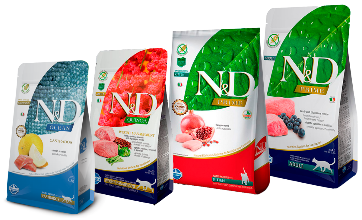 Productos N&D gatos