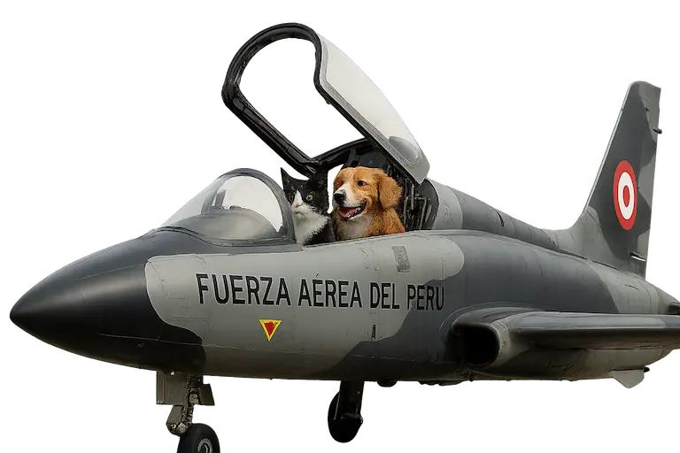Cat-oh feriado Día de la Fuerza Aérea del Perú