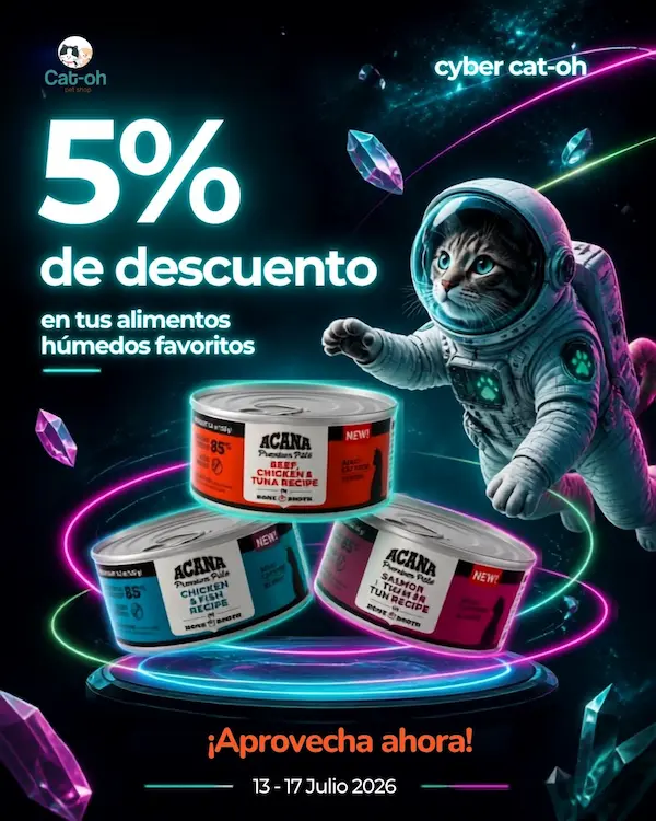 Húmedos, incl. Acana