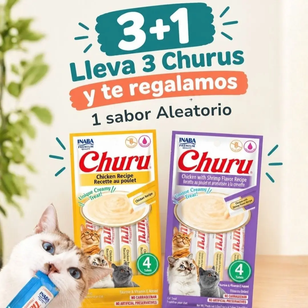 Promoción Churu para gatos — Cat-oh